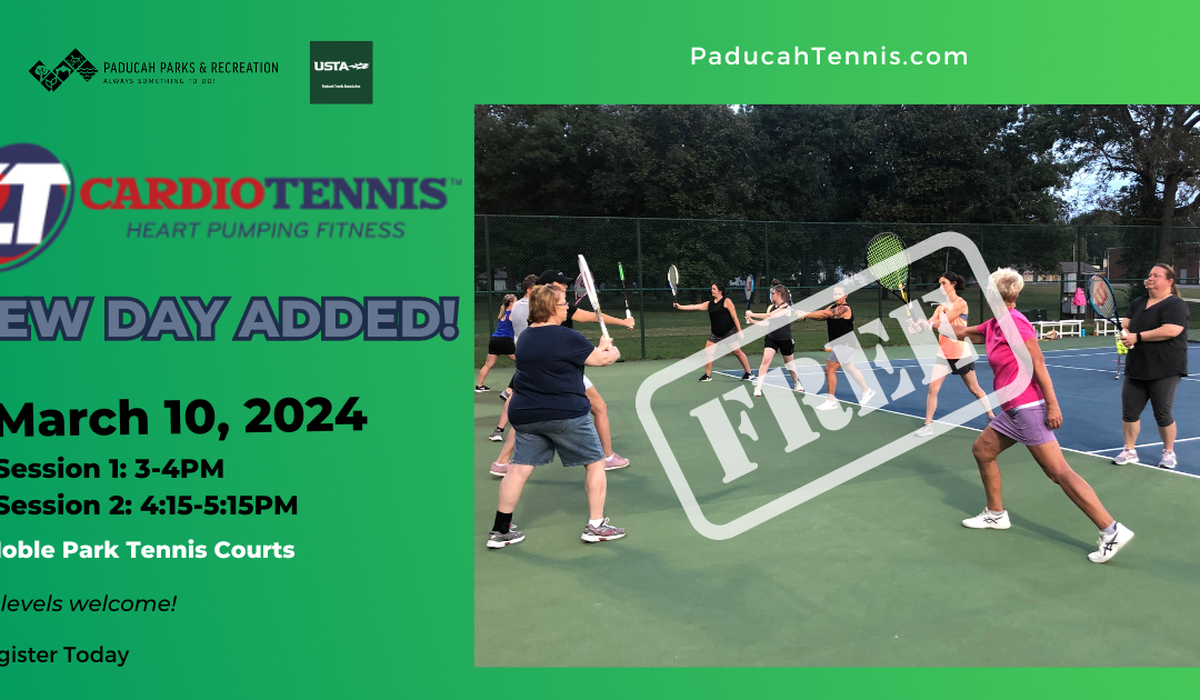 More Cardio Tennis – March 10, 2024